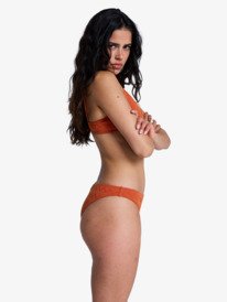 1 Current Coolness - Medium Coverage Bikini Bottoms for Women Orange ERJX404996 Roxy