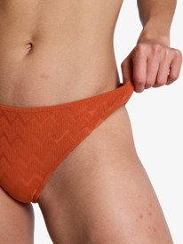2 Current Coolness - Medium Coverage Bikini Bottoms for Women Orange ERJX404996 Roxy