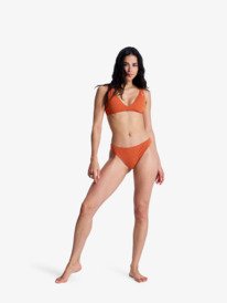 3 Current Coolness - Medium Coverage Bikini Bottoms for Women Orange ERJX404996 Roxy