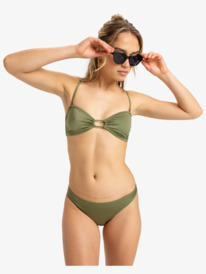 0 Brilho - Klassische Bikinihosen für Damen Grün ERJX405000 Roxy