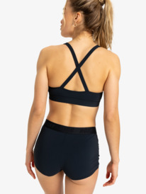 6 Roxy Active - Shorty Swimsuit for Women Black ERJX405004 Roxy