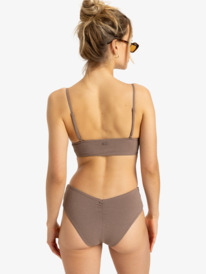 3 Lasca - Klassische Bikinihosen für Damen Braun ERJX405009 Roxy