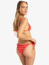 3 Jasmin - Skimpy Coverage Bikini Bottoms for Women Red ERJX405019 Roxy