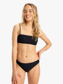 0 Camilo - Medium Coverage Bikini Bottoms for Women Black ERJX405031 Roxy