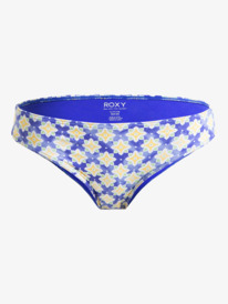 4 Artsy Tile - Mittleren Po-Abdeckung Bikinihosen für Damen Violett ERJX405038 Roxy