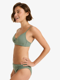 1 Beach Classics - Bikinibroekje met medium bedekking voor Dames Green ERJX405048 Roxy