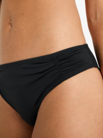 4 Beach Classics - Mittleren Po-Abdeckung Bikinihosen für Damen Schwarz ERJX405048 Roxy