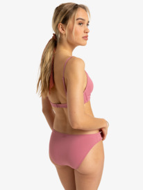 3 Beach Classics - Bragas de bikini hipster para mujer Rosa ERJX405048 Roxy