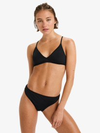 0 Beach Classics - Bas de bikini classique pour FemmeBas de bikini couvrance medium pour Femme Noir ERJX405053 Roxy