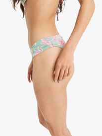 4 Hibiscus Island - Klassiek bikinibroekje voor Dames Green ERJX405060 Roxy