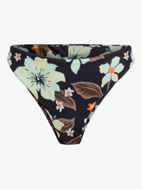 4 Pt Beach Classics - Cheeky Bikini Bottoms for Women Black ERJX405061 Roxy