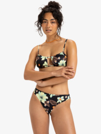 0 Pt Beach Classics - Cheeky Bikini Bottoms for Women Black ERJX405061 Roxy