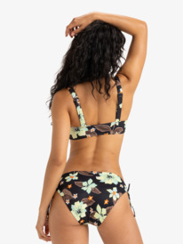 3 Pt Beach Classics - Medium Coverage Bikini Bottoms for Women Black ERJX405063 Roxy