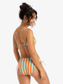 3 Pt Beach Classics - Medium Coverage Bikini Bottoms for Women Blue ERJX405063 Roxy