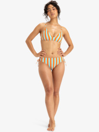 2 Pt Beach Classics - Medium Coverage Bikini Bottoms for Women Blue ERJX405063 Roxy