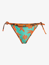 15 Hula Hibiscus - Braguita de bikini tanga para mujer Blanco ERJX405068 Roxy