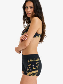 1 Roxy Active Shorty - Bikiniunterteil für Frauen Schwarz ERJX405120 Roxy