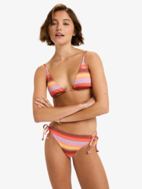 0 Sunset Stripe Ts Cheeky - Bikini Bottoms for Women Pink ERJX405121 Roxy