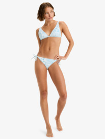 2 Flowers Wave Bikini Ts - Bas de bikini pour Femme Bleu ERJX405123 Roxy