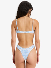 7 Flowers Wave Hl Cheeky - Bikinibroekje voor Dames Blue ERJX405124 Roxy