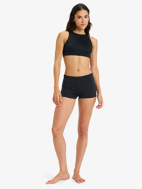 2 Roxy Pro Wave Ride Short - Bikini Bottoms for Women Black ERJX405132 Roxy