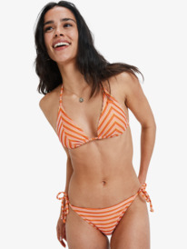 1 Moana Moderate - Tie Side Bikini Bottoms for Women Orange ERJX405143 Roxy