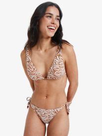 0 Wild Thang - Braguita de bikini atrevida para mujer Marron ERJX405154 Roxy