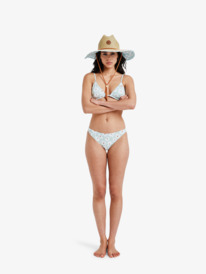 3 Dream Floral Moderate - Bikini Bottoms for Women Green ERJX405160 Roxy