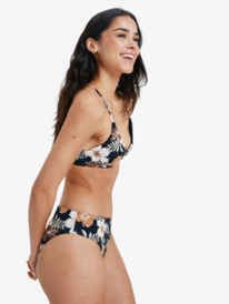 2 Nostalgic Feels Mod - Hipster Bikini Bottoms for Women Brown ERJX405164 Roxy