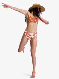 3 Hazy Days - High Rise Bikini Bottoms for Women Orange ERJX405171 Roxy
