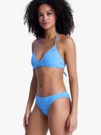 1 Paradise Wave - Bikinihose mit klassischer Bedeckung für Frauen Blau ERJX405174 Roxy
