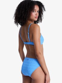 5 Paradise Wave - Bas de bikini hipster pour Femme Bleu ERJX405175 Roxy