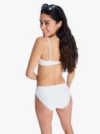 4 Roxy Island - Shorty Bikini Bottoms for Women White ERJX405200 Roxy