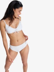 0 Roxy Island - Shorty Bikini Bottoms for Women White ERJX405200 Roxy