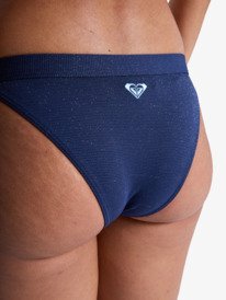 2 Roxy Shine - Medium Coverage Bikini Bottoms for Women Blue ERJX405203 Roxy