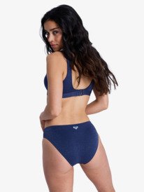 4 Roxy Shine - Bas de bikini hipster pour Femme Bleu ERJX405204 Roxy