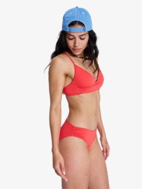 1 Solid Essentials - Hipster Bikini Bottoms for Women Red ERJX405211 Roxy