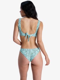 4 Wildside Paisley - Bas de bikini classique pour Femme Vert ERJX405219 Roxy