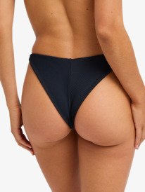 4 Roxy Love - Cheeky Coverage Bikini Bottoms for Women Black ERJX405225 Roxy