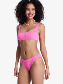 1 Roxy Paradise - Bas de bikini classique pour Femme Rose ERJX405230 Roxy