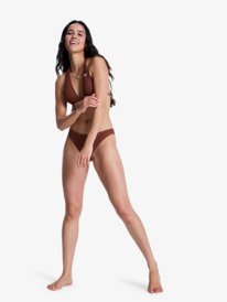 4 Roxy Sunshine - Medium Coverage Bikini Bottoms for Women Brown ERJX405234 Roxy