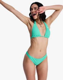 5 Roxy Sunshine - Bikinihose mit klassischer Bedeckung für Frauen Grün ERJX405234 Roxy