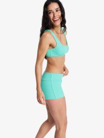 1 Roxy Sunshine - Bikiniunterteil mit hohem Bund für Frauen Grün ERJX405235 Roxy