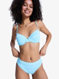 5 Roxy Palm Dreams - High Rise Bikini Bottoms for Women Green ERJX405237 Roxy