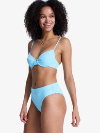 1 Roxy Palm Dreams - High Rise Bikini Bottoms for Women Green ERJX405237 Roxy