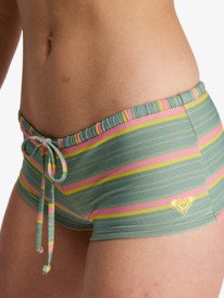 2 Ocean Dreamer - Bas de bikini Shorty pour Femme Vert ERJX405241 Roxy