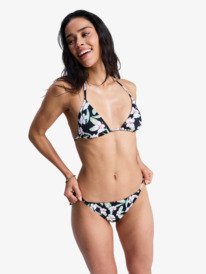 0 Printed Essentials - Bas de bikini à nouer sur les côtés pour Femme  ERJX405243 Roxy