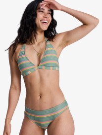 0 Ocean Dreamer - Bas de bikini hipster pour Femme Vert ERJX405247 Roxy