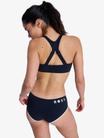 3 Roxy Active - Shorty Bikinibroekje voor Dames Black ERJX405251 Roxy