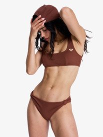 0 Roxy Sunshine - Braguita de bikini para mujer Marron ERJX405254 Roxy